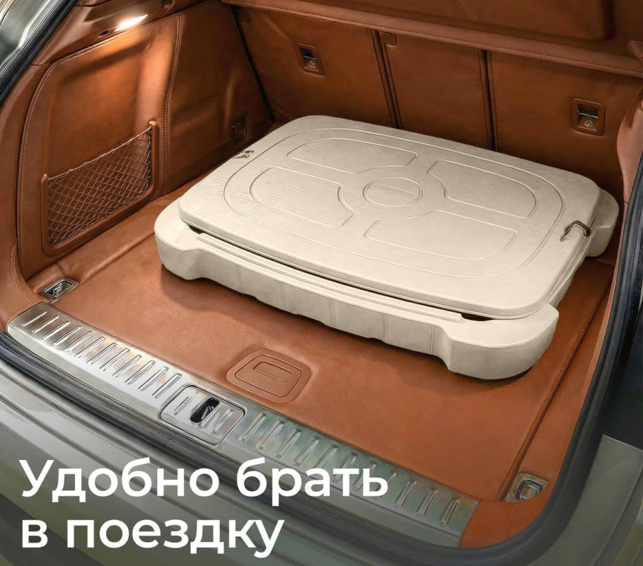 Песочница UNIX Kids стол с крышкой 96 х 66 см, цвет бежевый UN-50