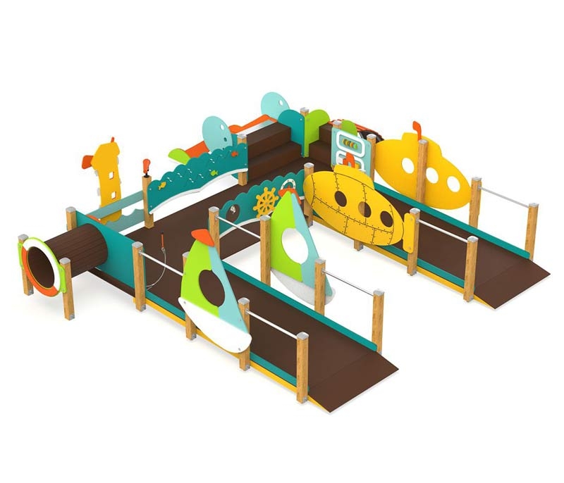 Игровой комплекс для детской площадки "Море" АФ-128