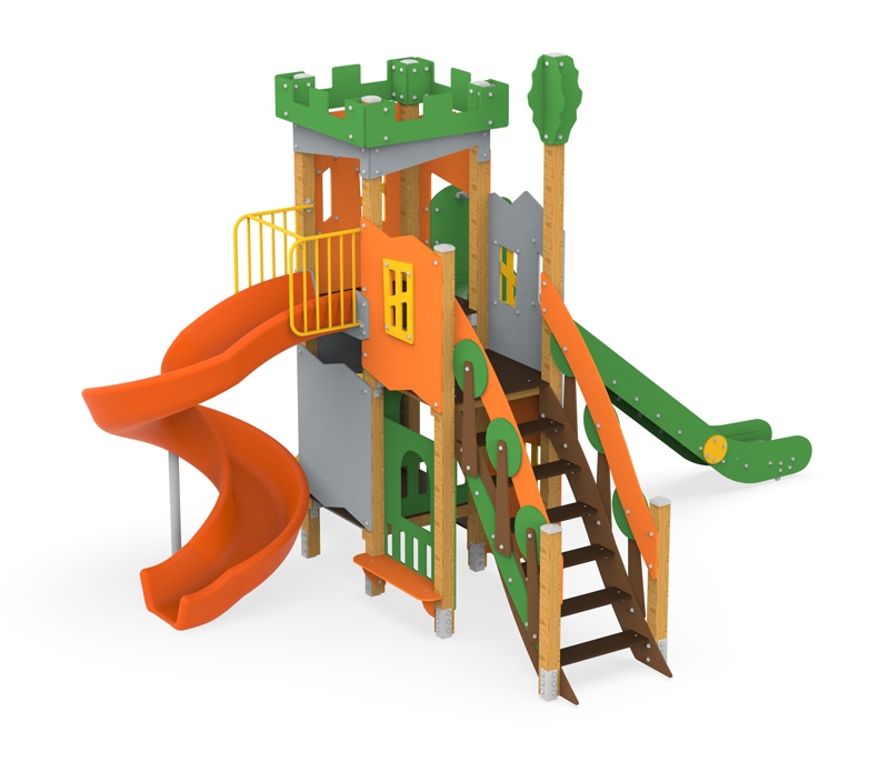Детский игровой комплекс «Город-крепость» АФ-443