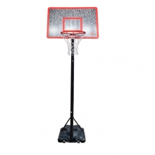 Мобильная баскетбольная стойка, щит из МДФ 112*72 см ДР226
