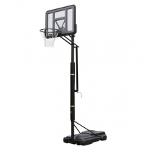 Мобильная баскетбольная стойка, щит из поликарбоната 110*75 см ДР239