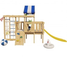Игровой деревянный комплекс для малышей для дома CH86