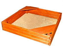 Детская песочница деревянная для дачи 140*140 см VT280