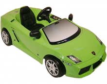 Детская педальная машинка, зеленый AP22