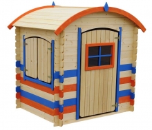 Деревянный игровой домик для детей PR-25