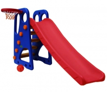 Горка для детей с баскетбольным кольцом 1,5 м VT-373