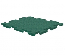 Резиновое покрытие для игровой площадки Standart Puzzle 1000*1000 мм RB3
