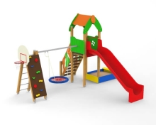 Игровой комплекс для детской площадки "Лето" АФ-04