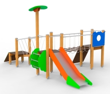 Игровой комплекс для детской площадки "Таежник" АФ-14