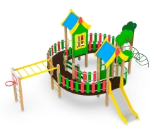 Игровой комплекс для детской площадки "Кольцо" АФ-06