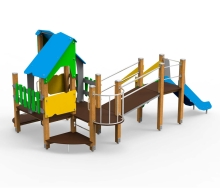 Игровой комплекс для детской площадки "Незабудка-3" АФ-10