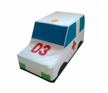 Мягкая контурная игрушка "Скорая помощь" ЛА536