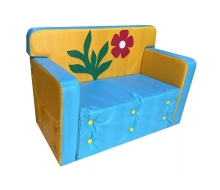 Детский игровой диван с аппликацией "Уют" ЛА542