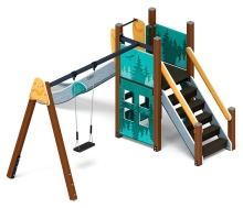 Игровой комплекс для детской площадки "Тайга" СК-67