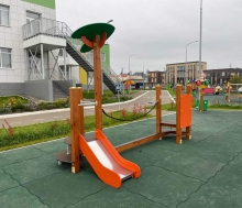 Игровой комплекс для детской площадки "Переправа" АФ-129