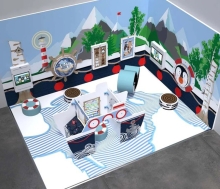 Игровая комната с интерактивным оборудованием Arctic L 12 м² IKC10