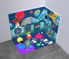 Детская комната с интерактивным оборудованием Monsters M 6 м² IKC12