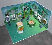 Детская комната с интерактивном оборудованием Classic L 12 м² IKC16