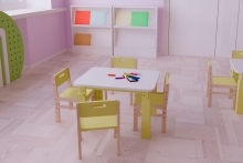 Стол со стульями для детского сада "Солнечное лето" УМ-16