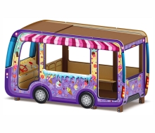 Беседка Автобус-мороженое (фиолетовый) СК-112