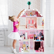 Кукольный домик с мебелью "Поместье Монтевиль" PR-111
