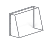 Мини-ворота футбольные с креплением для сетки, синий СК-182