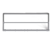 Мини-ворота футбольные с креплением для сетки, синий СК-182