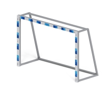 Мини-ворота футбольные с креплением для сетки, синий СК-182