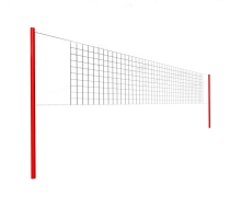 Волейбольная сетка со стойками h=2675 мм PA829
