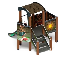 Игровой комплекс "Летучий Голландец", скат Н-750 мм  СК-60