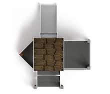 Игровой комплекс "Летучий Голландец", скат Н-750 мм  СК-60