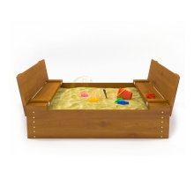 Песочница с крышкой-скамейками Сава 2 CB-35