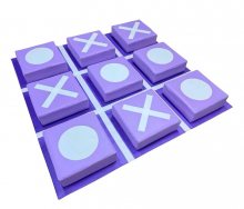 Набор мягких модулей для игровой комнаты "Шашки" ЛА666