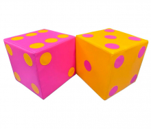 Набор мягких модулей для игровой комнаты "Городок" ЛА667