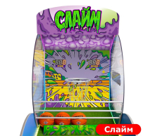 Игровой аппарат баскетбол детский (с заслонкой) "Слайм" IG-61