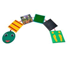 Сенсорная тактильная дорожка «Змейка» 180*30*2 см ЛА675