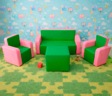 Комплект мягкой детской мебели «Вероника» НЛ108