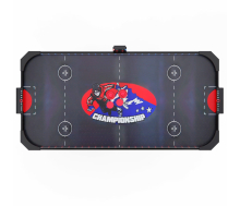 Игровой стол аэрохоккей с подсветкой Championship 53" 135 х 65 см, складной, черный DR111