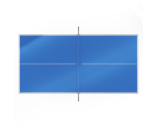 Стол теннисный всепогодный Tornado, цвет синий DR-34