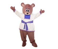 Ростовая кукла "Мишка" в народном костюме НЛ136