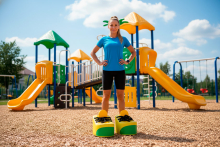 Мягкие гигантские кеды для эстафет НЛ26