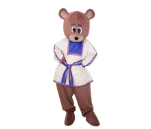 Ростовая кукла "Мишка" в народном костюме НЛ136