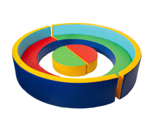 Мягкий модуль Диван полукруглый D = 200 см. НЛ114