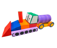 Мягкий модуль-конструктор «Гараж" 29 элементов ЛА698