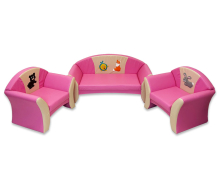 Комплект мягкой детской мебели «Сказочные герои»  НЛ109