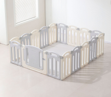 Манеж детский UNIX Kids "Океан", размер 188 x 151 см, цвет серый UN-28