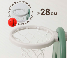 Комплекс домик игровой UNIX Kids "Дино" и горка "Дино" (160 см) UN-31