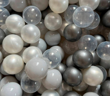 Комплекс домик игровой UNIX Kids "Океан" и сухой бассейн "Океан" (100 см) с шариками UN-33