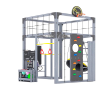 Игровой комплекс для подростков Савушка КУБ-1 (цвет серый) СВ-64