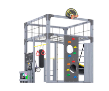 Игровой комплекс для подростков Савушка КУБ-1 (цвет серый) СВ-64